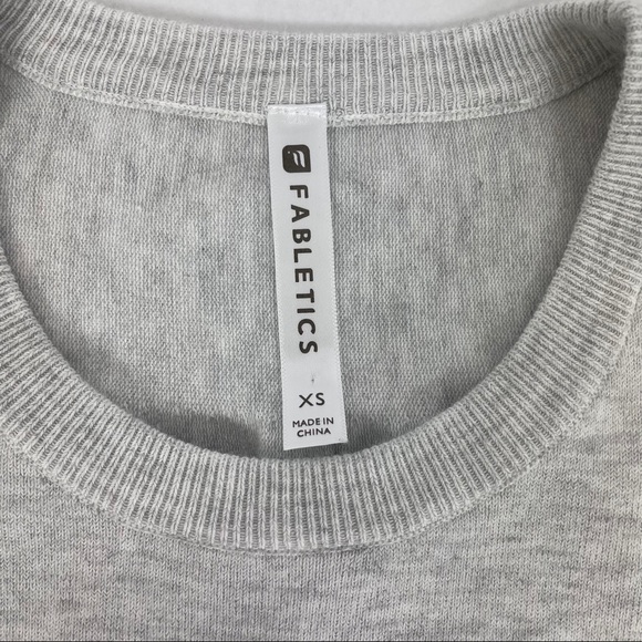 Fabletics Jocelyn Draped Open Back Sweater Sz XS - Picture 10 of 14